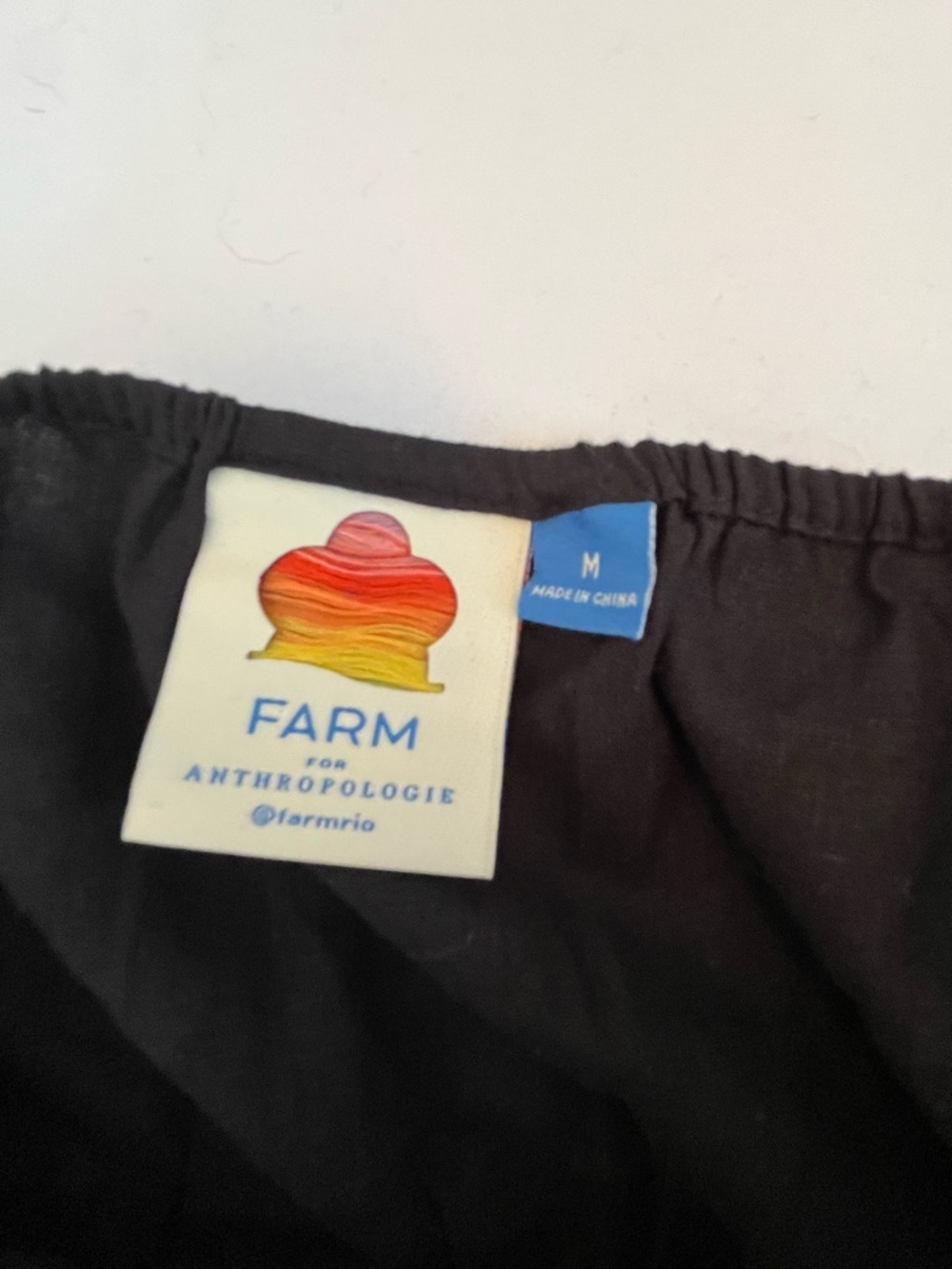 FARM Rio Black Mini Dress with Shell - Picture 7 of 12